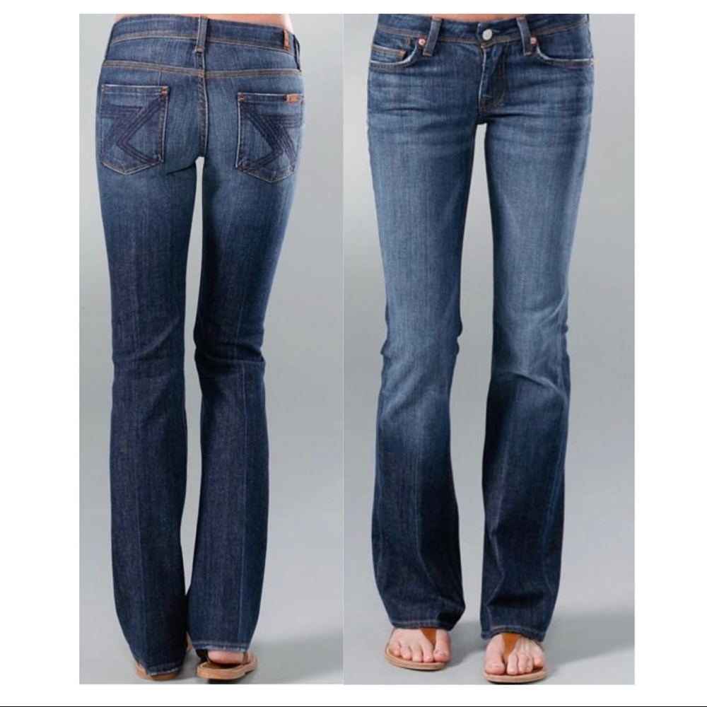 7 For All Mankind Bootcut Jeans